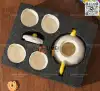 Limei Ceramic SpongeBob SquarePants co-branded officially authorized cup and kettle set New high appearance level, cute style for home use Specification image